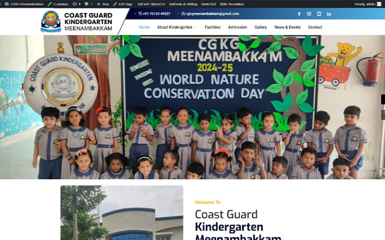 Our Kindergarten Website Launch!