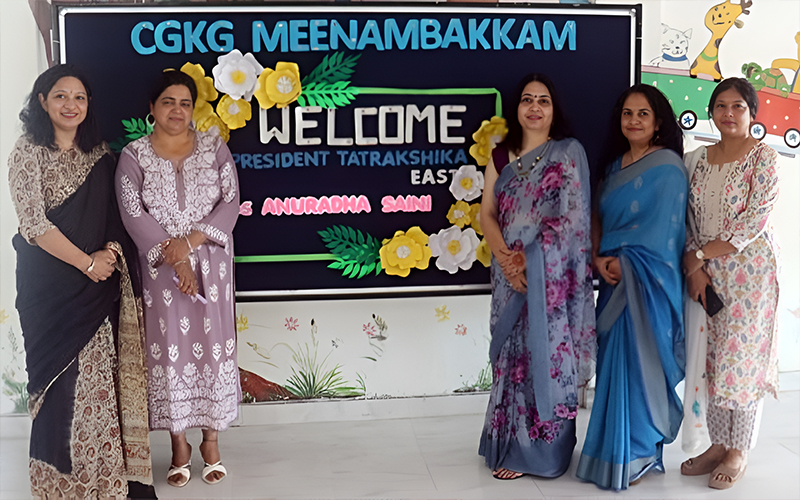 Maiden Visit of President Tatrakshika (East)